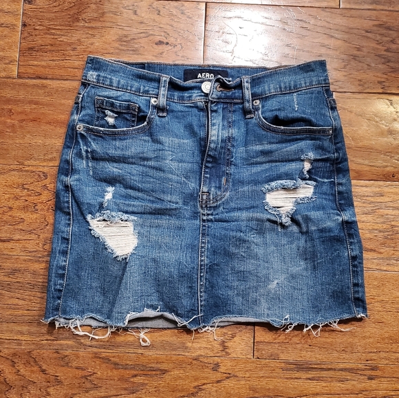 Aeropostale Dresses & Skirts - Size 2 Jean Mini Skirt